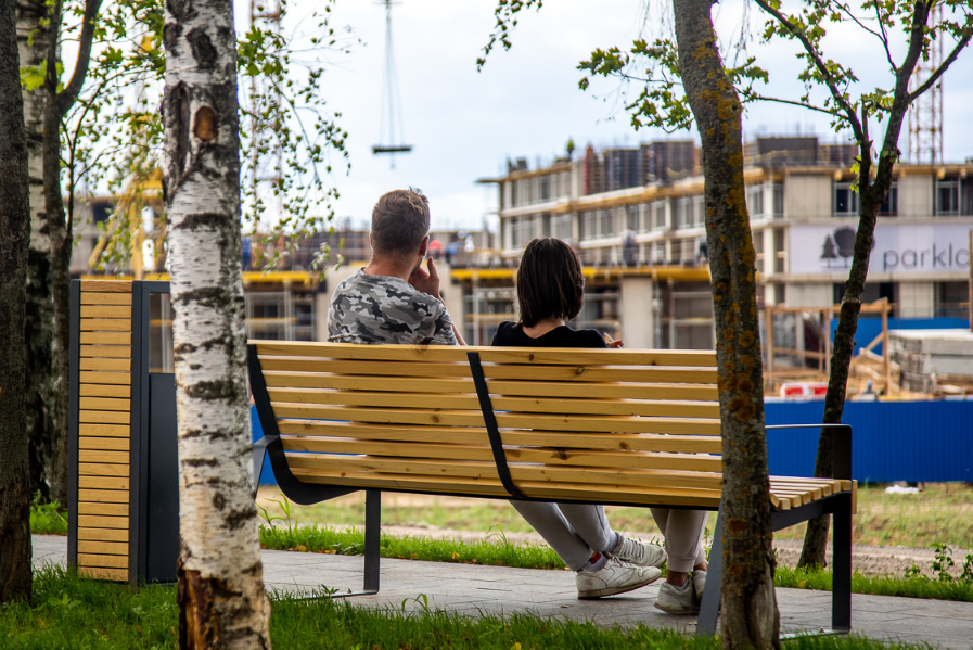 новый парк в малиновке